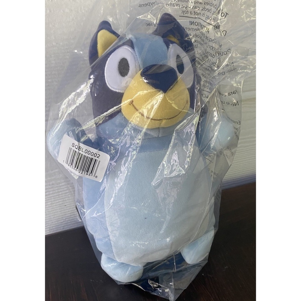 Bluey Squishmallows  10" Bluey Original Soft Plush Stuffed‎ Animal New In Bag!